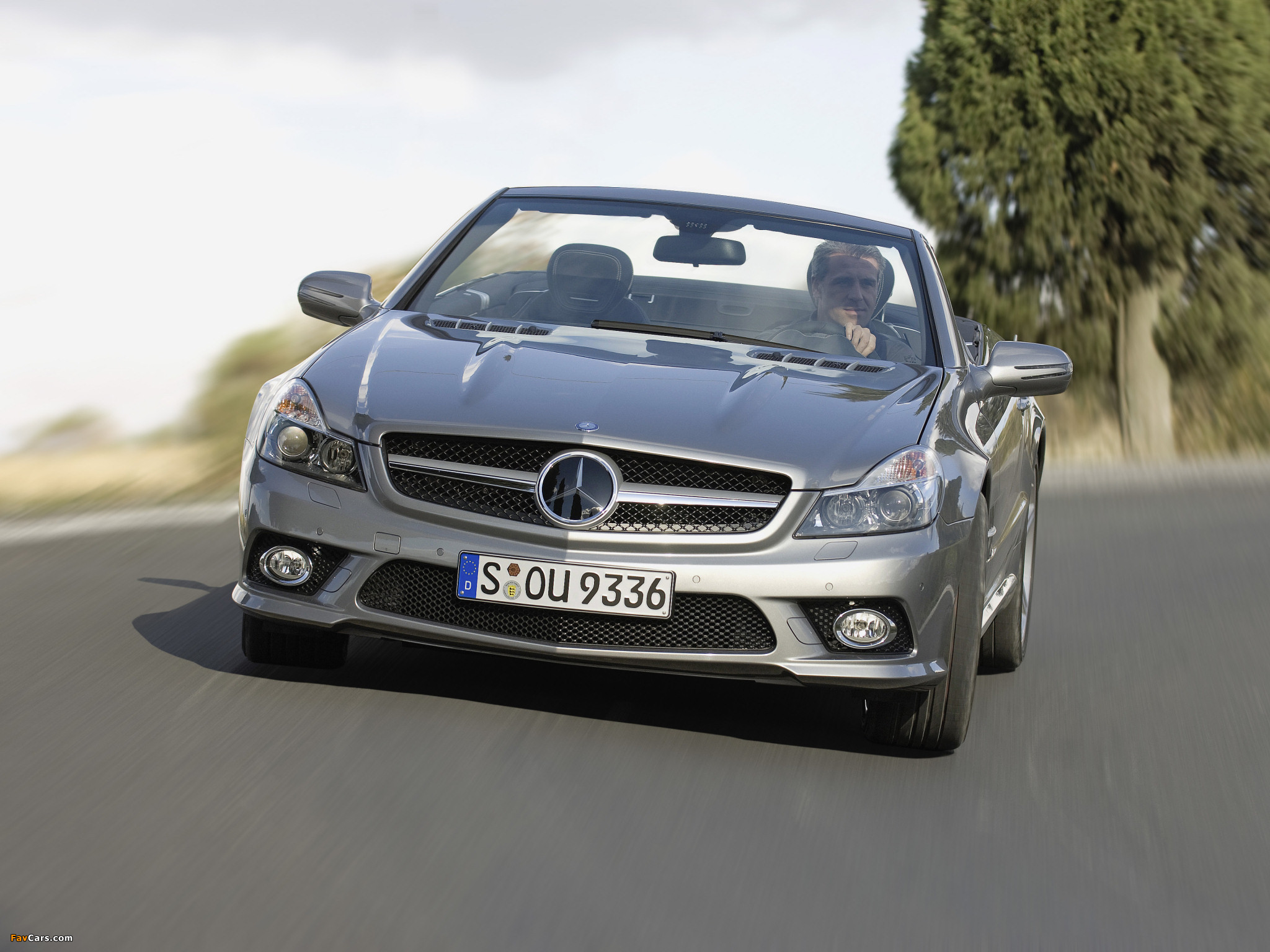 Mercedes-Benz SL 350 (R230) 2008–11 pictures (2048 x 1536)