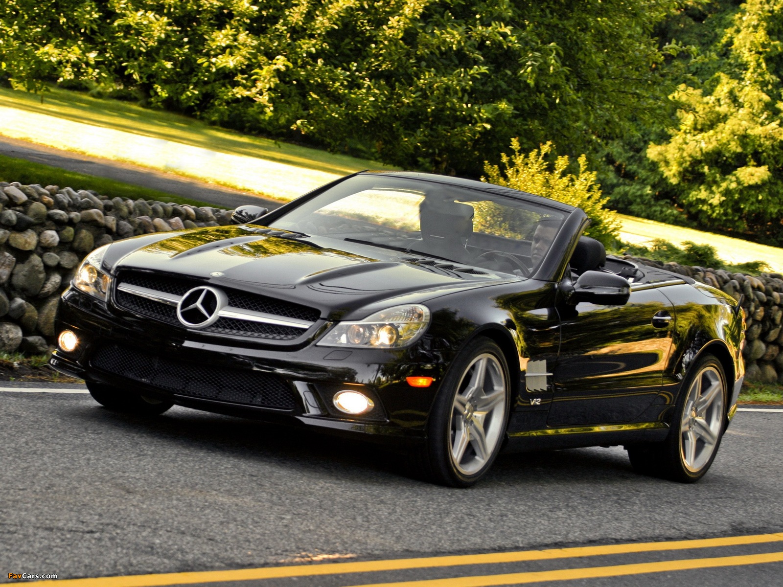 Mercedes-Benz SL 600 US-spec (R230) 2008–11 pictures (1600 x 1200)