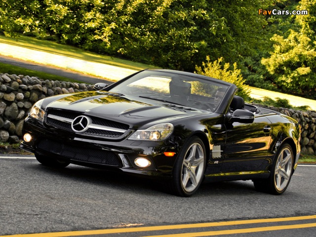 Mercedes-Benz SL 600 US-spec (R230) 2008–11 pictures (640 x 480)