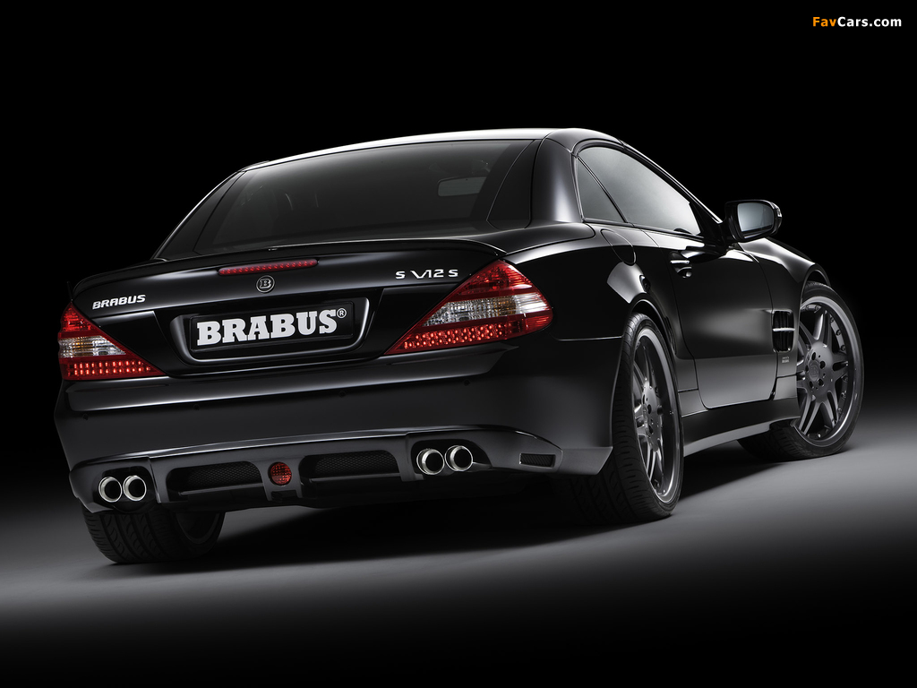 Brabus S V12 S (R230) 2008 pictures (1024 x 768)