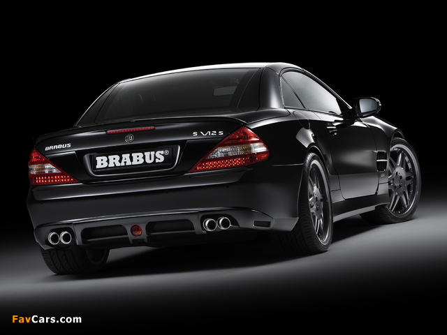 Brabus S V12 S (R230) 2008 pictures (640 x 480)