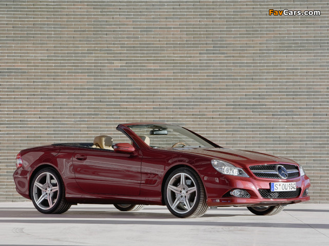 Mercedes-Benz SL 500 (R230) 2008–11 pictures (640 x 480)