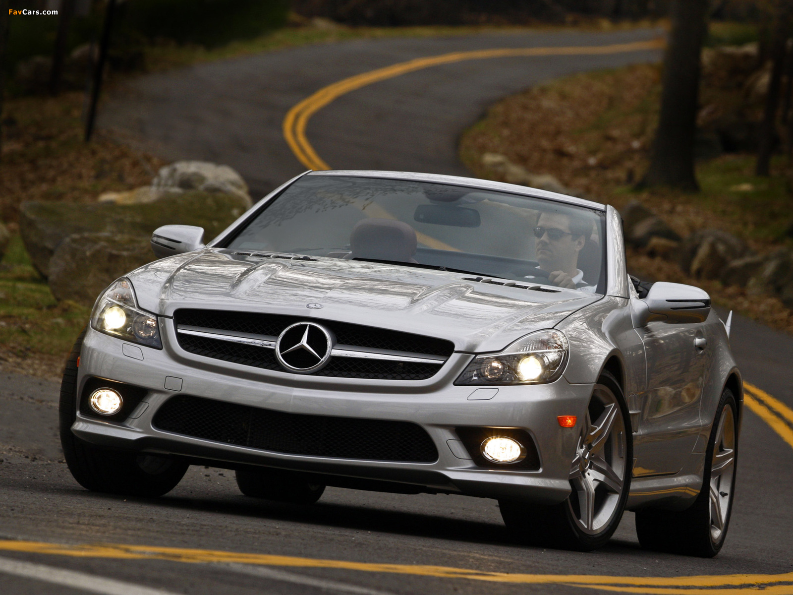 Mercedes-Benz SL 550 (R230) 2008–11 pictures (1600 x 1200)