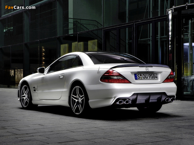 Mercedes-Benz SL 63 AMG Limited Edition IWC (R230) 2008 wallpapers (640 x 480)