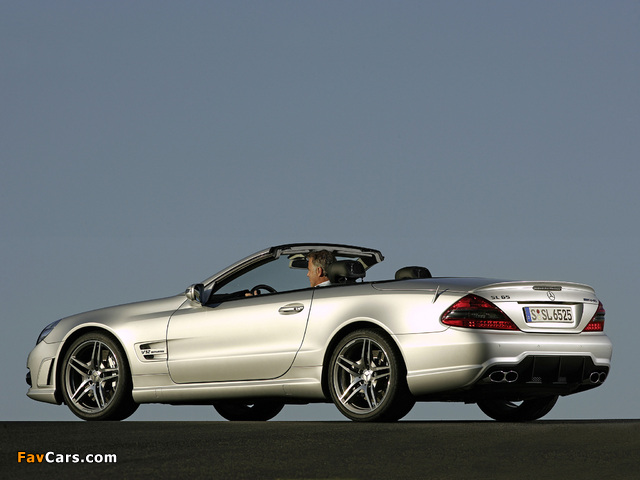 Mercedes-Benz SL 65 AMG (R230) 2008–11 wallpapers (640 x 480)