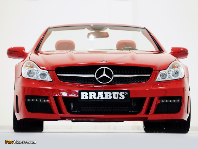 Brabus Mercedes-Benz SL-Klasse (R230) 2009–12 photos (640 x 480)
