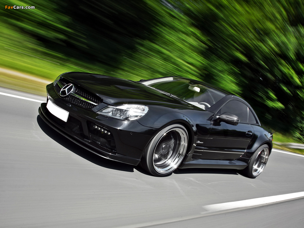 Inden Design Mercedes-Benz SL 63 AMG Black Saphir (R230) 2010 images (1024 x 768)