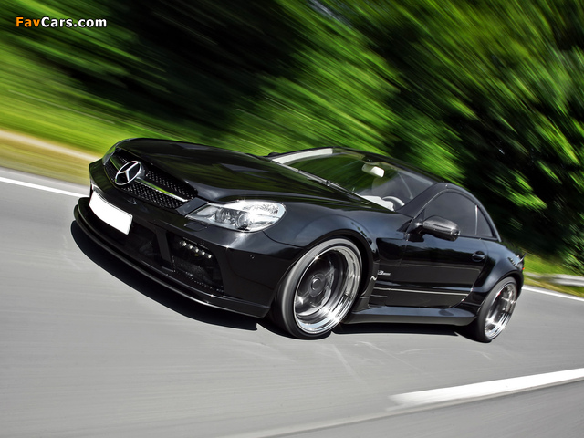 Inden Design Mercedes-Benz SL 63 AMG Black Saphir (R230) 2010 images (640 x 480)