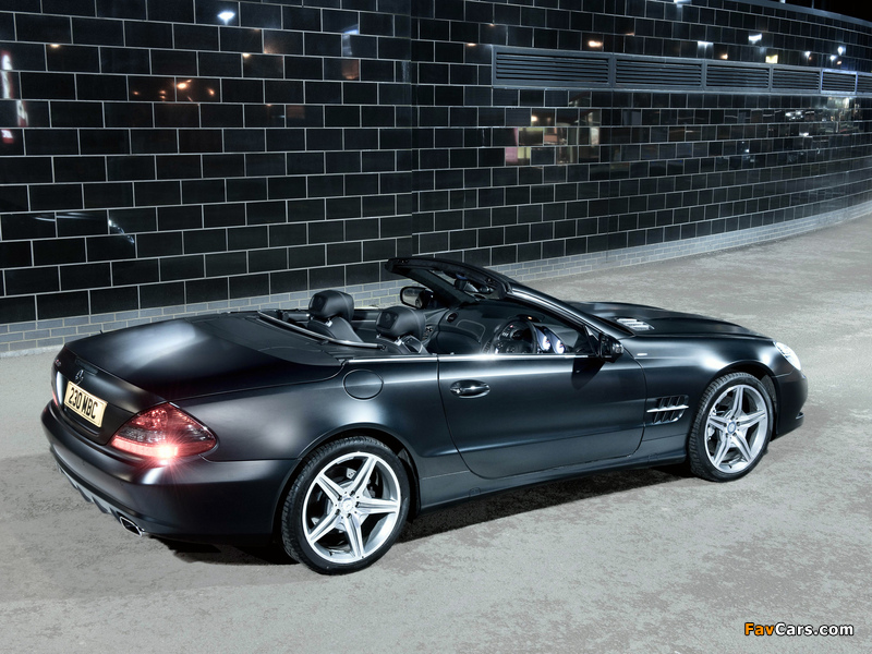 Mercedes-Benz SL 350 Night Edition UK-spec (R230) 2010–11 photos (800 x 600)