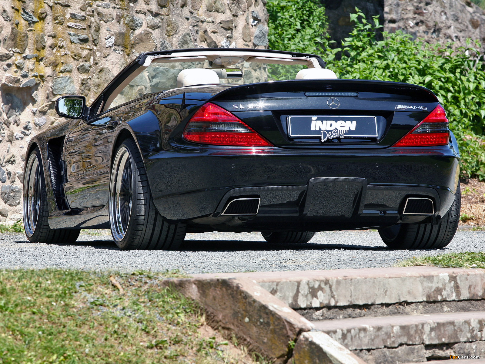 Inden Design Mercedes-Benz SL 63 AMG Black Saphir (R230) 2010 photos (1600 x 1200)