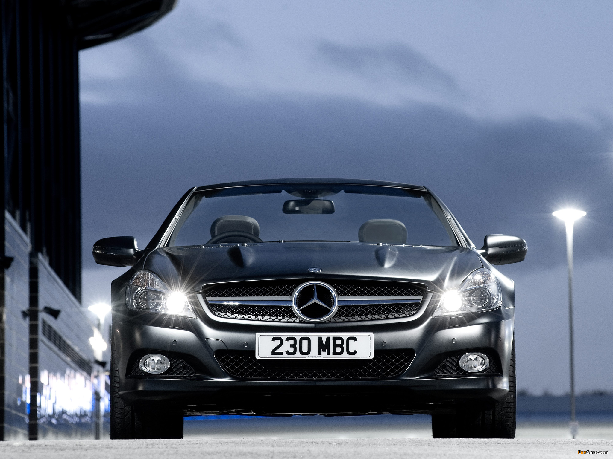 Mercedes-Benz SL 350 Night Edition UK-spec (R230) 2010–11 photos (2048 x 1536)