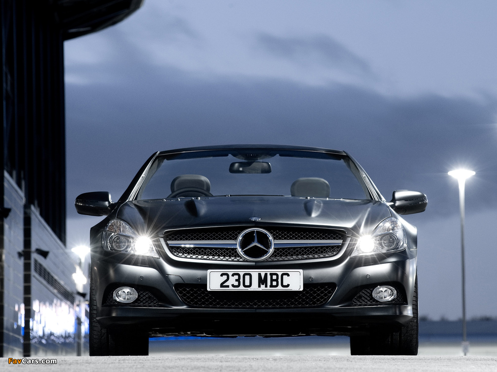 Mercedes-Benz SL 350 Night Edition UK-spec (R230) 2010–11 photos (1024 x 768)