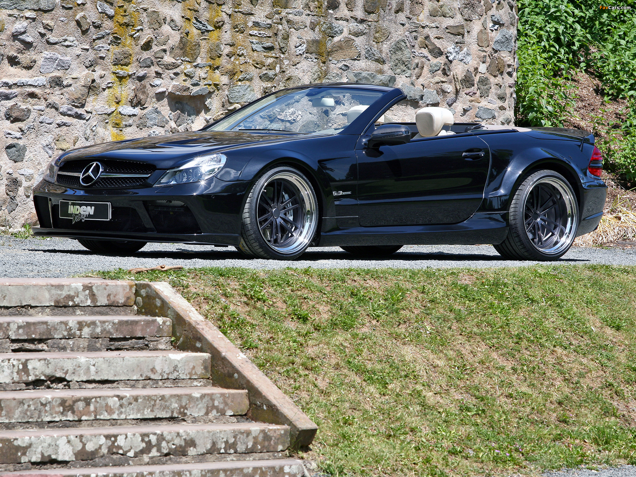 Inden Design Mercedes-Benz SL 63 AMG Black Saphir (R230) 2010 photos (2048 x 1536)