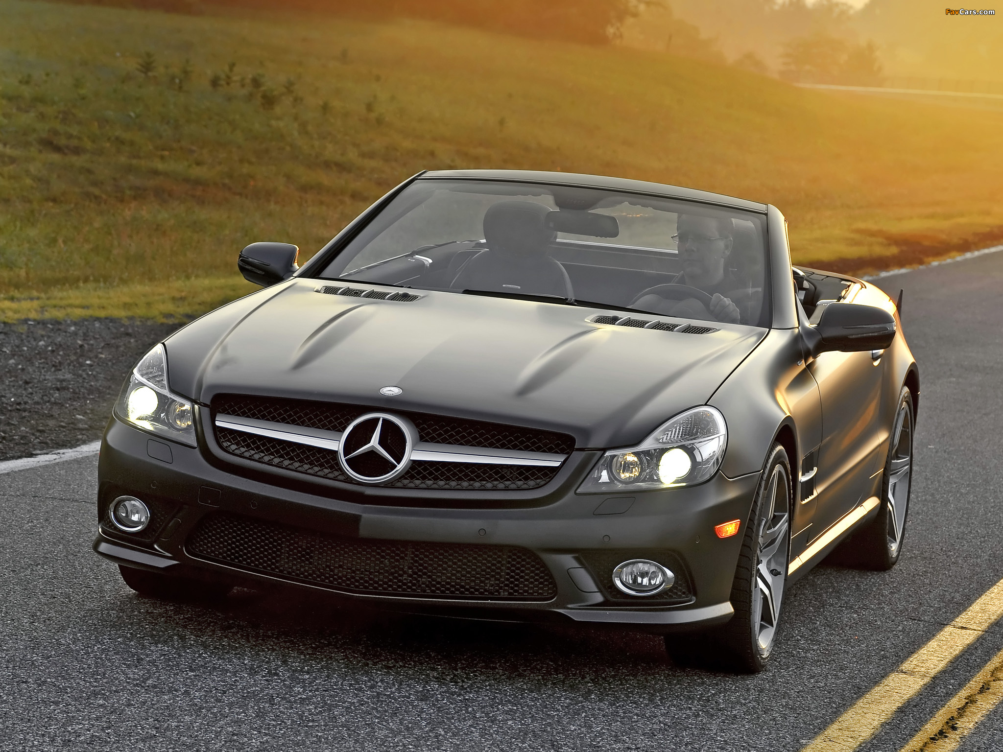Mercedes-Benz SL 550 Night Edition (R230) 2010 pictures (2048 x 1536)