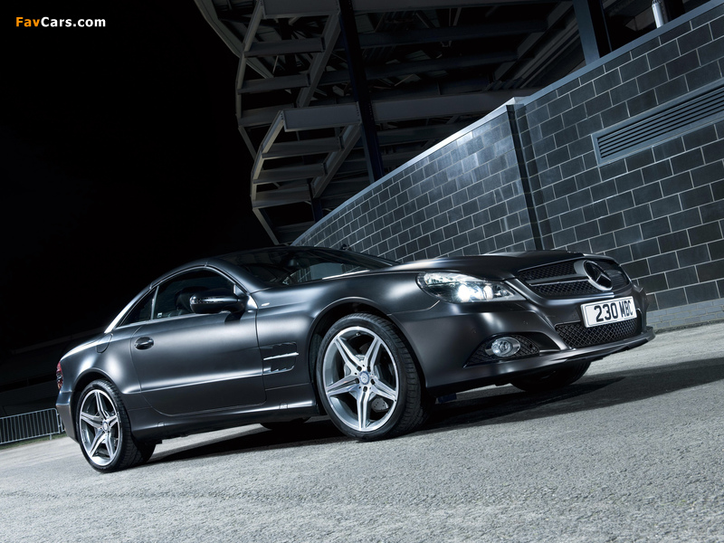 Mercedes-Benz SL 350 Night Edition UK-spec (R230) 2010–11 pictures (800 x 600)