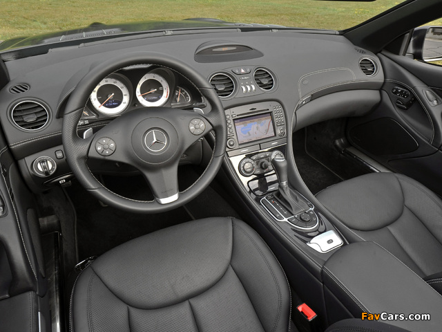 Mercedes-Benz SL 550 Night Edition (R230) 2010 wallpapers (640 x 480)