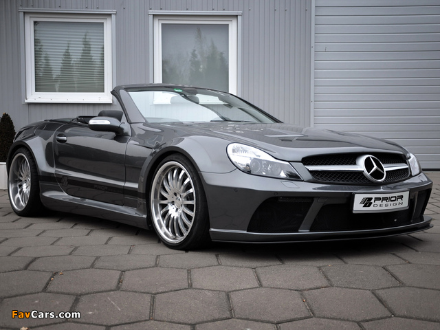 Prior-Design Mercedes-Benz SL-Klasse Black Edition (R230) 2011 images (640 x 480)