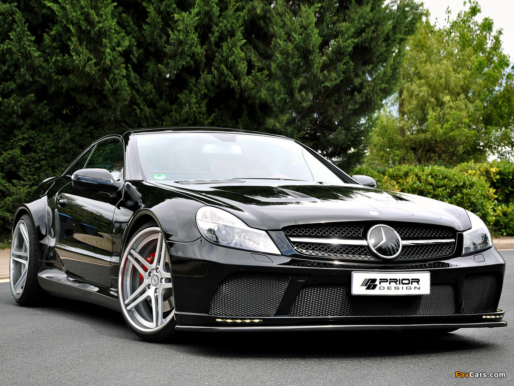 Prior-Design Mercedes-Benz SL-Klasse Black Edition (R230) 2011 photos (1024 x 768)