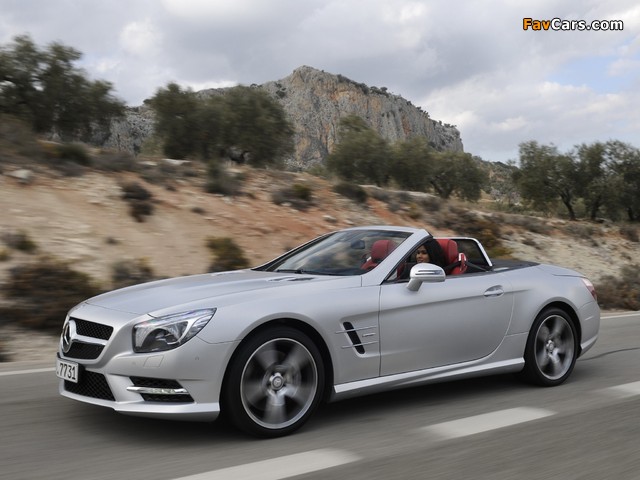 Mercedes-Benz SL 500 AMG Sports Package Edition 1 (R231) 2012 images (640 x 480)