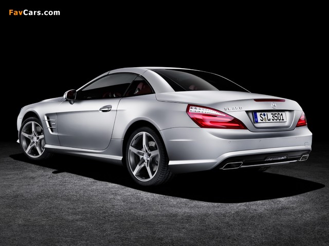 Mercedes-Benz SL 350 AMG Sports Package Edition 1 (R231) 2012 images (640 x 480)