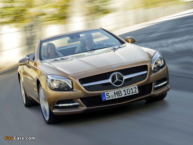 Mercedes-Benz SL 500 (R231) 2012 images (640 x 480)