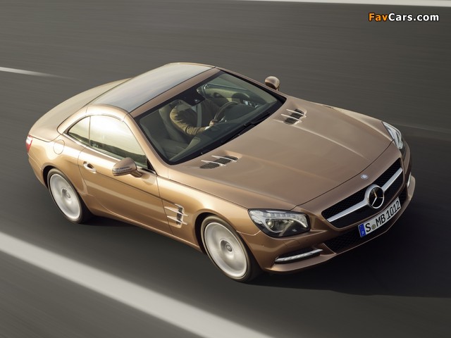 Mercedes-Benz SL 500 (R231) 2012 images (640 x 480)