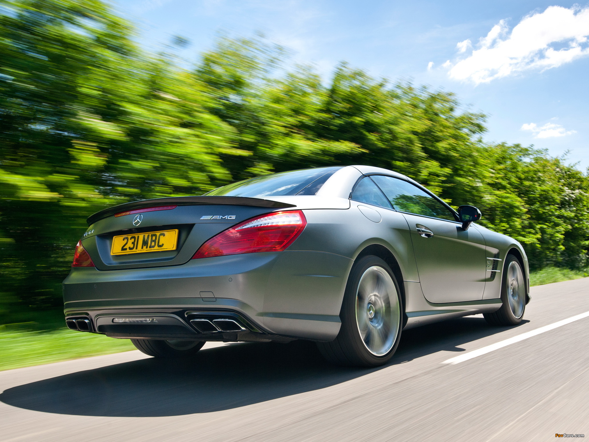 Mercedes-Benz SL 63 AMG UK-spec (R231) 2012 images (2048 x 1536)