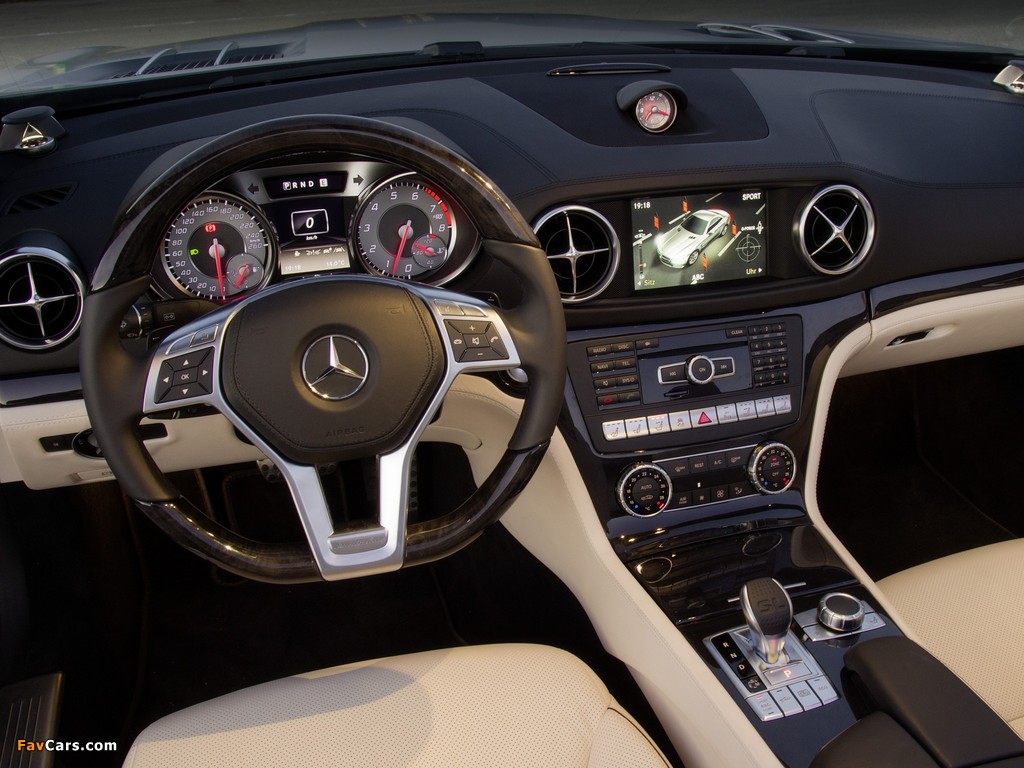 Mercedes-Benz SL 500 (R231) 2012 images (1024 x 768)