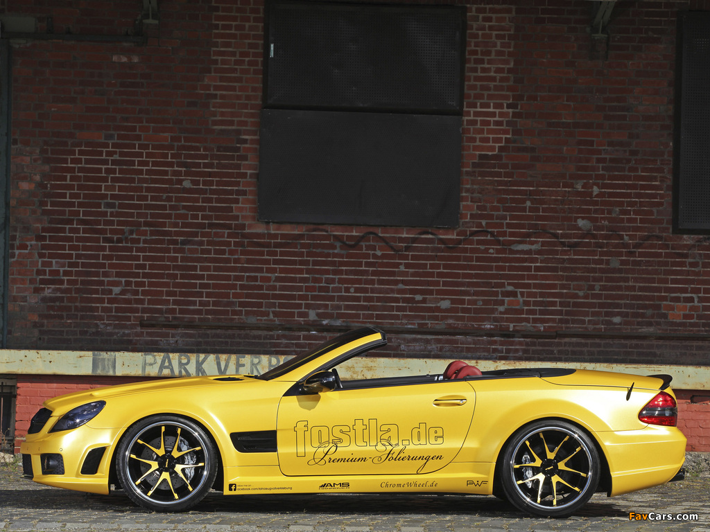 Fostla Mercedes-Benz SL 55 AMG Lquid Gold (R230) 2012 photos (1024 x 768)