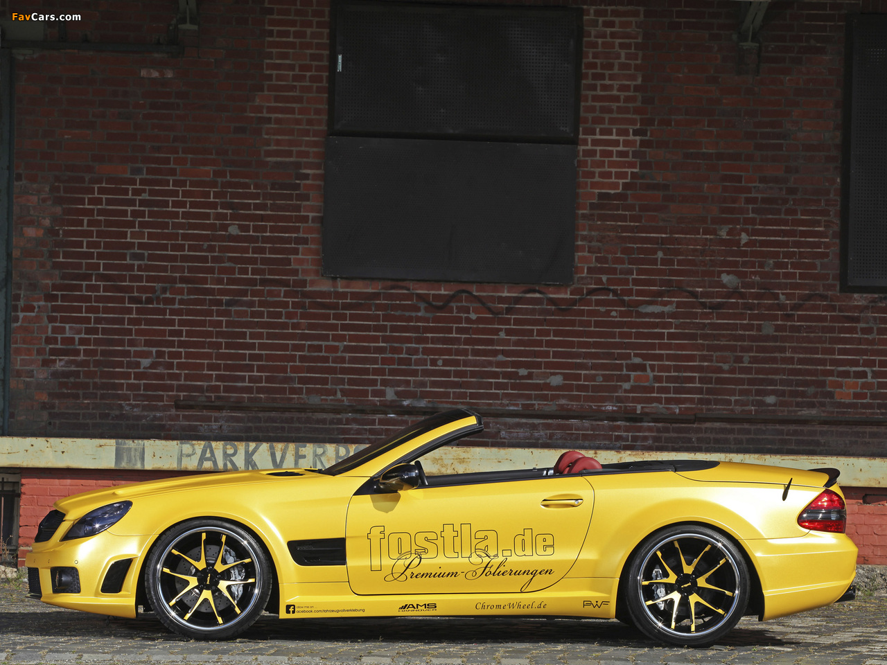 Fostla Mercedes-Benz SL 55 AMG Lquid Gold (R230) 2012 photos (1280 x 960)
