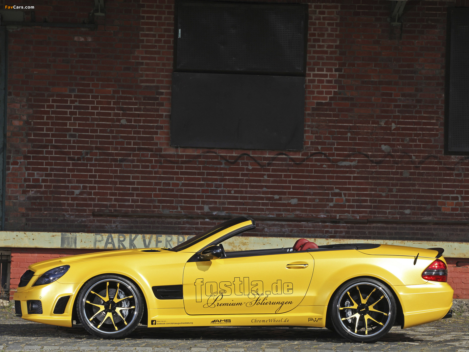 Fostla Mercedes-Benz SL 55 AMG Lquid Gold (R230) 2012 photos (1600 x 1200)