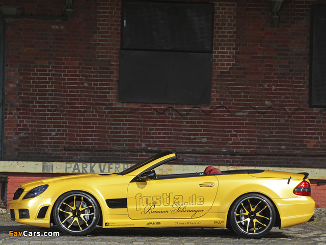 Fostla Mercedes-Benz SL 55 AMG Lquid Gold (R230) 2012 photos (640 x 480)