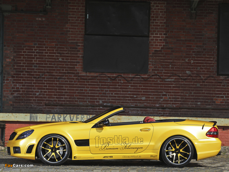 Fostla Mercedes-Benz SL 55 AMG Lquid Gold (R230) 2012 photos (800 x 600)