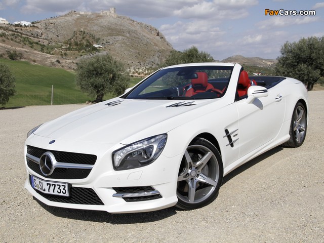 Mercedes-Benz SL 500 AMG Sports Package Edition 1 (R231) 2012 photos (640 x 480)