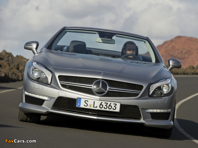Mercedes-Benz SL 63 AMG (R231) 2012 photos (640 x 480)