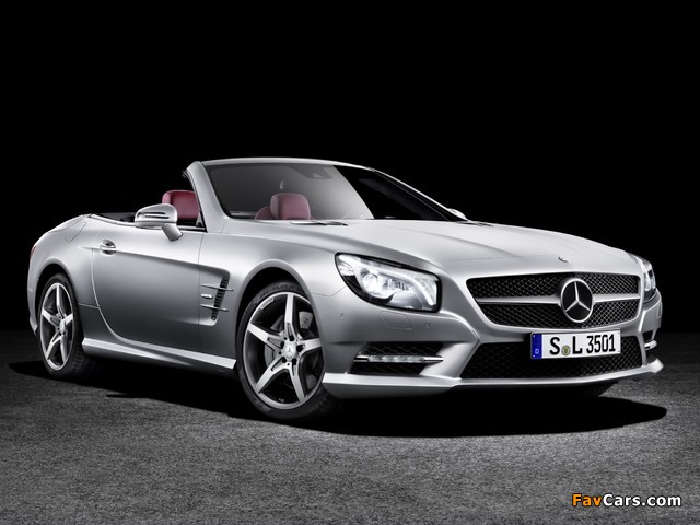 Mercedes-Benz SL 350 AMG Sports Package Edition 1 (R231) 2012 pictures (640 x 480)