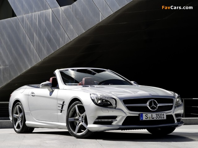 Mercedes-Benz SL 350 AMG Sports Package Edition 1 (R231) 2012 pictures (640 x 480)