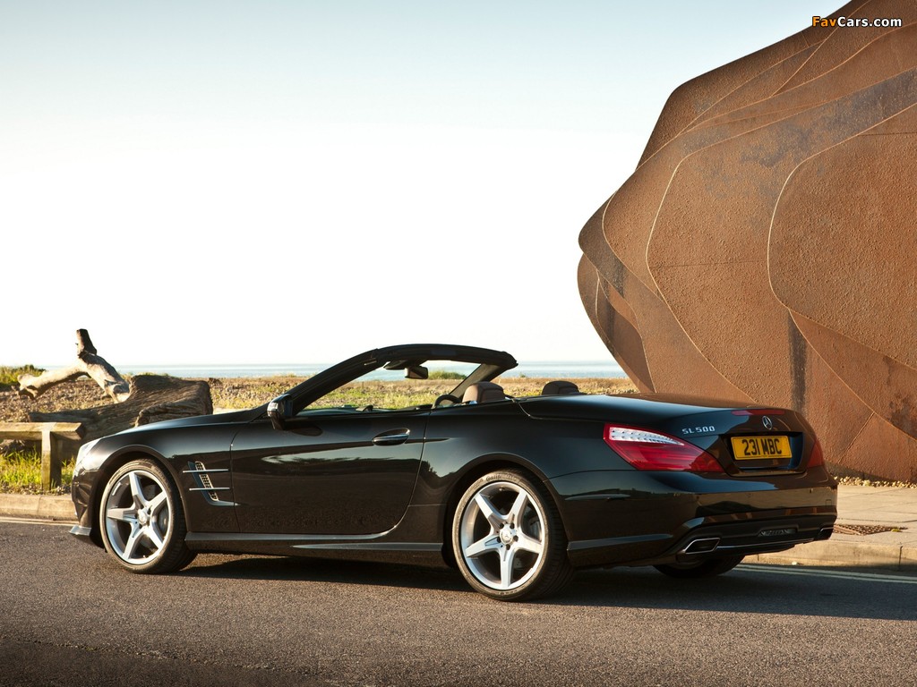 Mercedes-Benz SL 500 AMG Sports Package UK-spec (R231) 2012 pictures (1024 x 768)