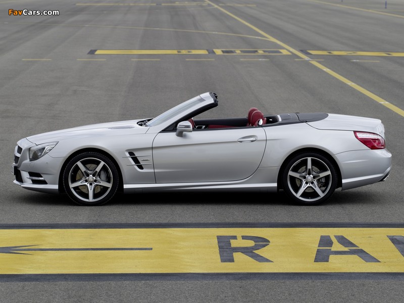 Mercedes-Benz SL 350 AMG Sports Package Edition 1 (R231) 2012 wallpapers (800 x 600)