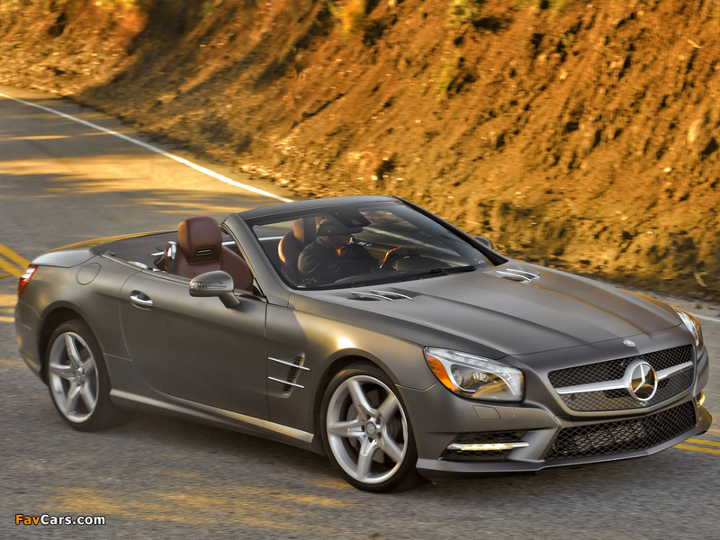 Mercedes-Benz SL 550 AMG Sports Package (R231) 2012 wallpapers (800 x 600)