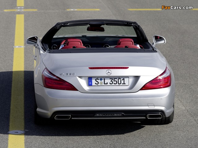 Mercedes-Benz SL 350 AMG Sports Package Edition 1 (R231) 2012 wallpapers (640 x 480)