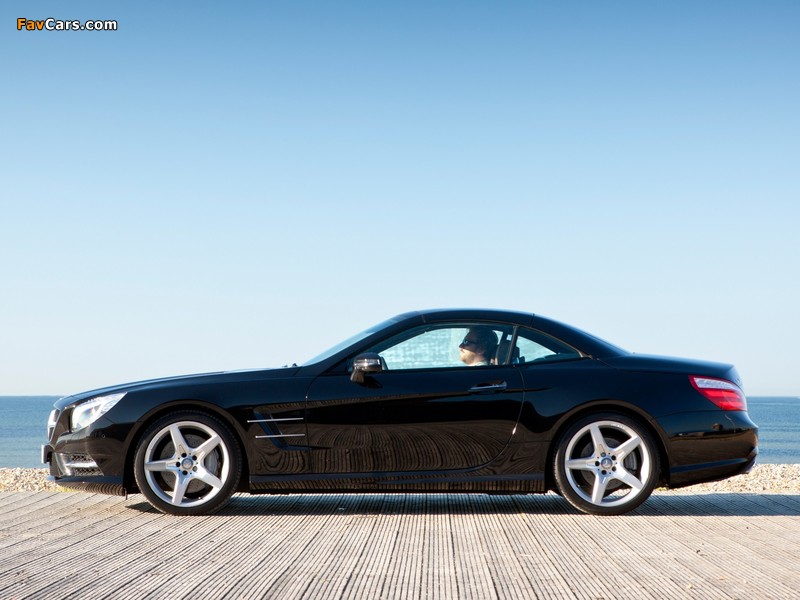 Mercedes-Benz SL 500 AMG Sports Package UK-spec (R231) 2012 wallpapers (800 x 600)