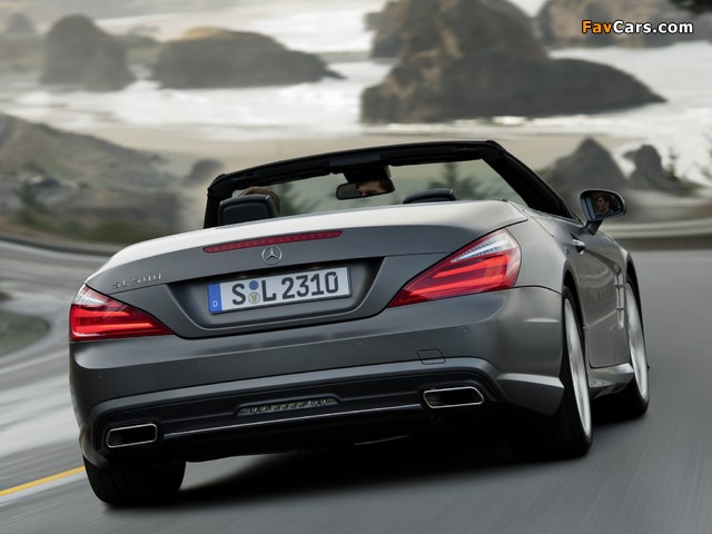 Mercedes-Benz SL 500 AMG Sports Package (R231) 2012 wallpapers (640 x 480)