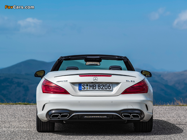 Mercedes-Benz AMG SL 63 (R231) 2015 pictures (640 x 480)