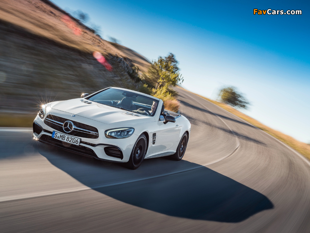 Mercedes-Benz AMG SL 63 (R231) 2015 wallpapers (640 x 480)