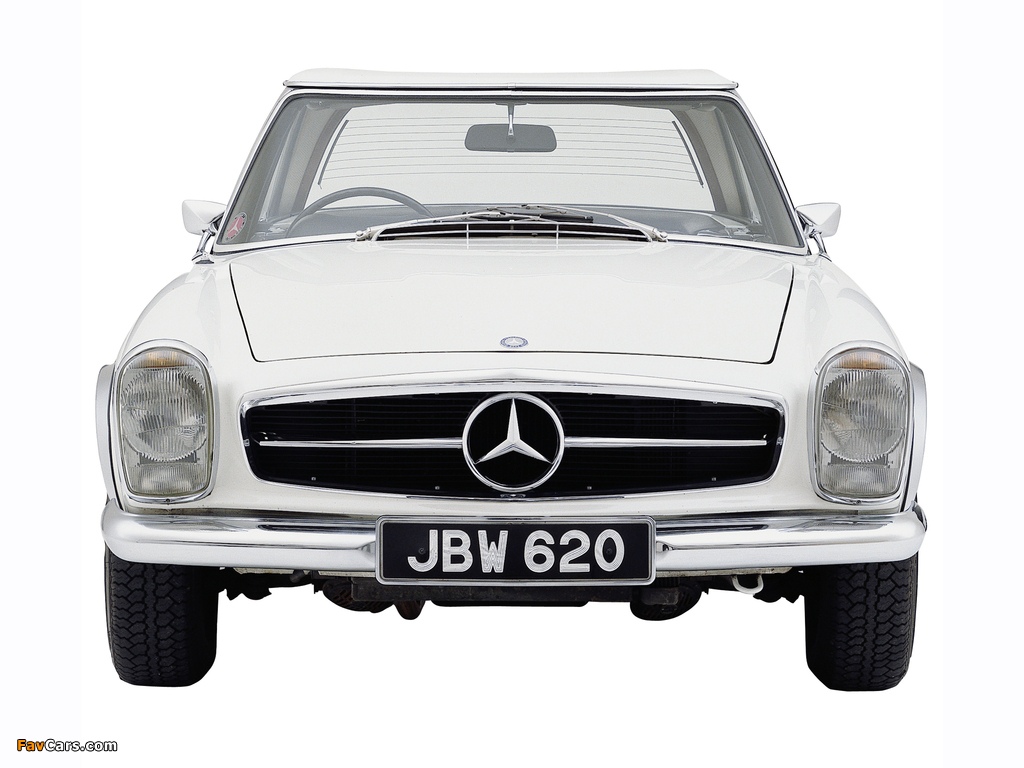 Photos of Mercedes-Benz 230 SL UK-spec (W113) 1963–67 (1024 x 768)