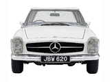Photos of Mercedes-Benz 230 SL UK-spec (W113) 1963–67