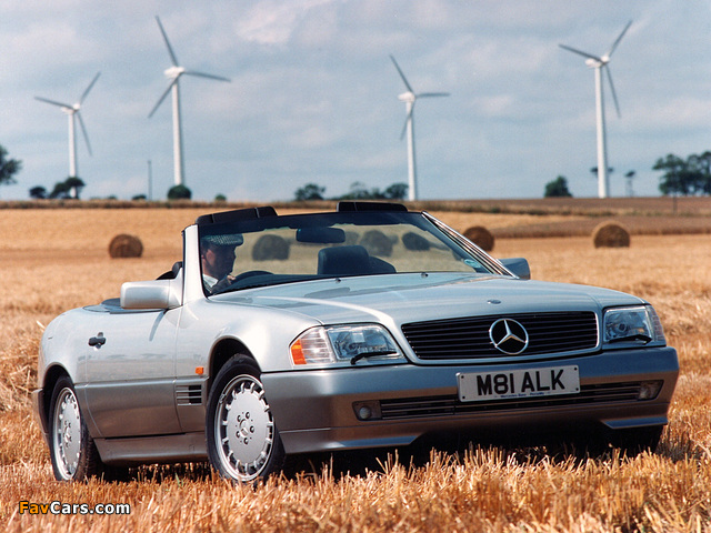 Photos of Mercedes-Benz SL-Klasse UK-spec (R129) 1988–2001 (640 x 480)