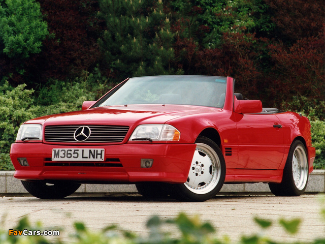 Photos of Mercedes-Benz SL 60 AMG UK-spec (R129) 1993–98 (640 x 480)