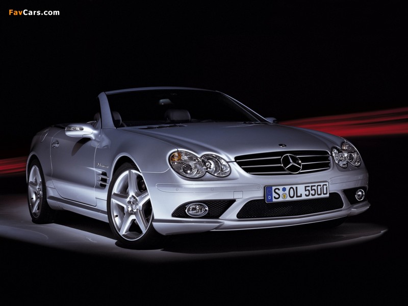 Photos of Mercedes-Benz SL 55 AMG (R230) 2001–08 (800 x 600)